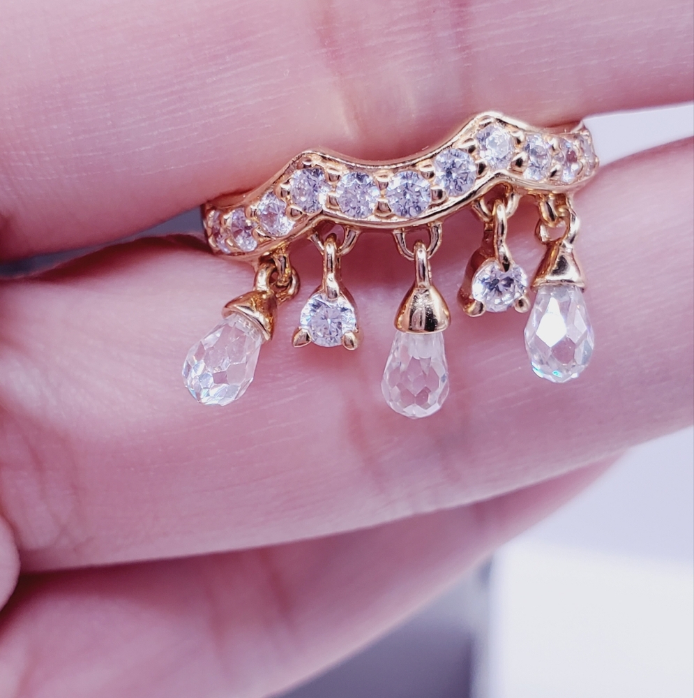 Yellow Gold Charm Ring - Picture 5 of 5
